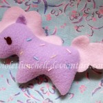 Colorful pony plushie by VioletLunchell
