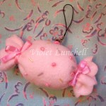 Cute candy plushie by VioletLunchell