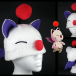 Moogle fleece hat