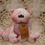 cute bear with pattern